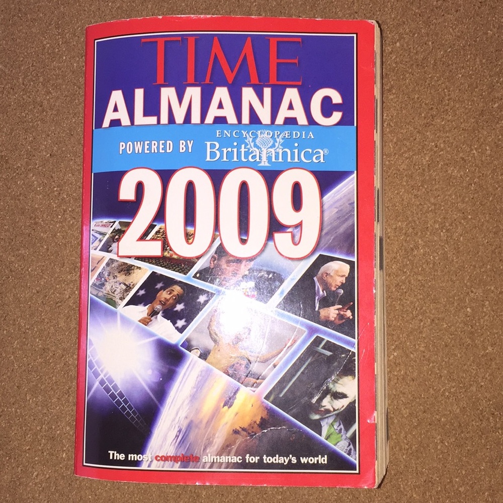 - Time almanac encyclopedia britannica book